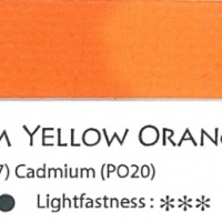 สีน้ำมันวิจิตรรงค์ 38ml Series3 - 708 Cadmium Yellow Orange