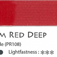 สีน้ำมันวิจิตรรงค์ 38ml Series4 - 712 Cadmium Red Deep