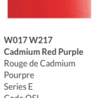 Holbein Watercolor 5ml SeriesE - 017 Cadmium Red Purple
