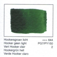 สีน้ำ Rembrandt 20ml Series2 - 644 Hooker Green Light