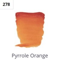 Rembrandt Watercolor 10ml Series2 - 278 Pyrrole Orange