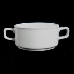 ถ้วยซุป 2 หู ไม่ฝา ความจุ 10.5 ออนซ์ ( 300 มล. ) # 0239 ยี่ห้อ Royal porcelain ( รอยัล พอร์ซเลน )