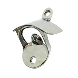 ที่เปิดขวดติดผนังสเตนเลส สีเงิน