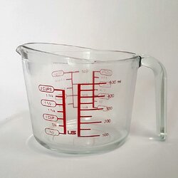 ถ้วยตวงแก้ว ขนาด 500 มล. ( 16 ออนซ์ ) MSG-16
