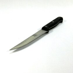 มีดเสต็กด้ามดำ ปลายแหลม KB-104