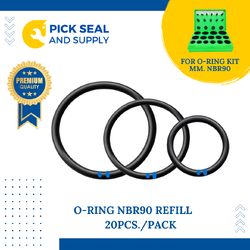 โอริง 1.9x2.8 (P03) NBR90/ 20 ตัว