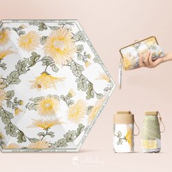 ร่มพับญี่ปุ่นกันยูวีพร้อมกระเป๋า มี 3 สี