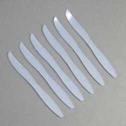 มีดเสต็กพลาสติก ( 100 ชิ้น )