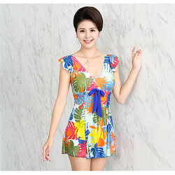 ชุดว่ายน้ำคนอ้วน วันพีช ไซส์ 5xl รอบอก 40-46 รอบเอว 36-42 สะโพก 42-50 นิ้วค่ะ กางเกงขาสั้นติดขุด ผ้าดี งานสวย พลางพุงดีค่ะ