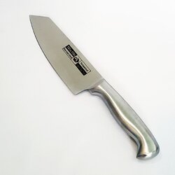 มีดครัวหั่นผัก 7 นิ้ว ด้ามสเตนเลส 9761/7 ตราปลาคู่