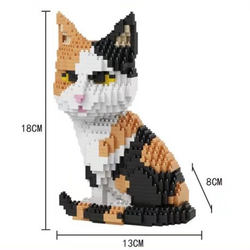 เลโก้นาโน Cat(แมวนั่ง) Size Jumbo