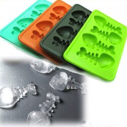 ที่ทำน้ำแข็ง รูปก้างปลา ซิลิโคน