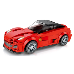 ตัวต่อเลโก้รถสปอร์ตสีแดง(Red Sport Car)