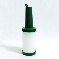 ขวดใส่น้ำผลไม้ ขนาด 1 ควอทซ์ สีเขียว ( คอเขียว ) #8015