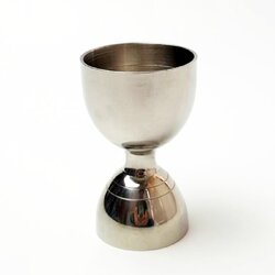 จิกเกอร์สเตนเลสตวงเหล้า ทรงระฆัง ขนาด 1.0/2.0 ออนซ์ Jigger