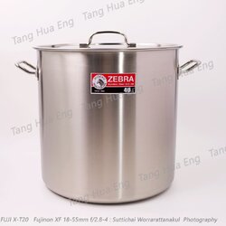 zebra หม้อสตูว์สเตนเลส Cheffy ขนาด 40x40 ซม. ตราหัวม้าลาย