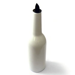 ขวดซ้อมโยนบาร์เทนเดอร์สีขาว เนื้อ ABS ( Flair bottle )