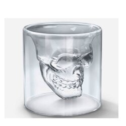 แก้ว SHOT 2 ชั้น รูปหัวกระโหลก ( บรรจุ 1 ใบ )