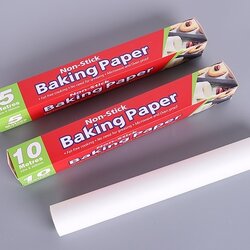 ( 1 ม้วน ) กระดาษรองอบ 30 ซม. ยาว 10 เมตร ( Non stick baking paper )