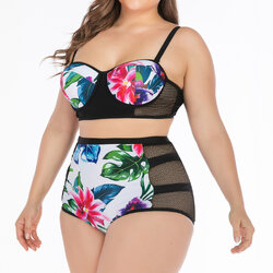 ชุดว่ายน้ำทูพีช3xl รอบอก 40-46 คัพ C++ กางเกงเอว 34-40 สะโพก43-48 นิ้วค่ะ ผ้าดี งานสวยมากๆค่ะ