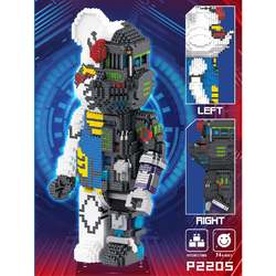 เลโก้นาโน Bearbrick Robot(หมีแบร์บริคครึ่งหุ่นยนต์) Size Jumbo