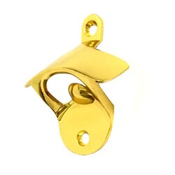 ที่เปิดขวดติดผนังสเตนเลส สีทอง