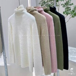 เสื้อขนมิงค์คอเต่า มี 6 สี