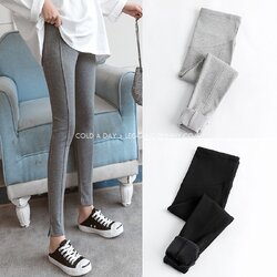 เลกกิ้งกันหนาวคนท้อง แบบมีลาย มี 3 สี