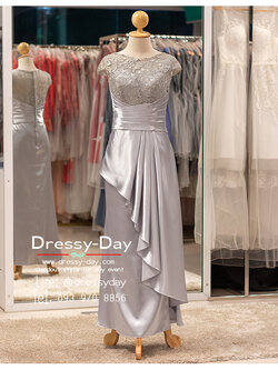 รหัส ชุดเจ้าภาพ : ชุดราตรีแม่เจ้าสาว ชุดแม่เจ้าบ่าวไม่แก่ สวย เรียบหรู กับงานเช้า ตอนกลางวัน กลางคืน