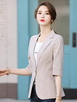 สินค้าพรีออเดอร์ เสื้อสูทแฟชั่นสวยหรูสไตล์เกาหลีดูดี มี3สี PO-SUIT-032