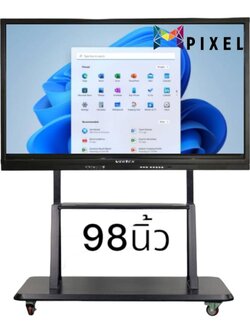 Vertex IL-3985-PRO LED Interactive Multimedia Display ขนาด 98นิ้ว กระดานจออัจฉริยะ interactive จอสัมผัส 20จุด ความละเอียด 4K Android+Windows