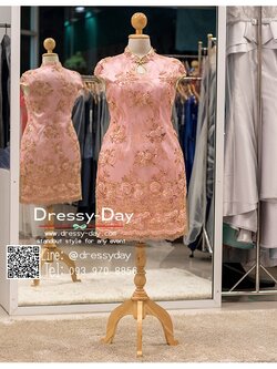 รหัส ชุดกี่เพ้า :KPS002 ชุดกี่เพ้าพร้อมส่ง มีชุดกี่เพ้าคนอ้วน แบบสั้น สีชมพู ปักลูกไม้ ดิ้นทอง คัตติ้งเป๊ะมาก ใส่ออกงาน ไปงานแต่งงาน ใส่เป็นชุดพิธีกร ชุดเพื่อนเจ้าสาว ชุดถ่ายพรีเวดดิ้ง ชุดยกน้ำชา หรือ ใส่ ชุดกี่เพ้าแต่งงาน สวยมากๆ ค่ะ