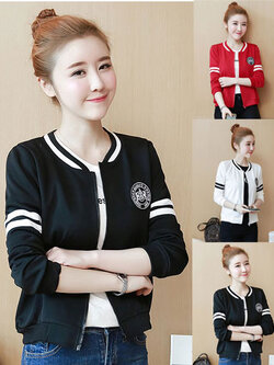 เสื้อคลุมแขนยาวแฟชั่นแบบคลาสสิกสไตล์เกาหลีรหัส 1916