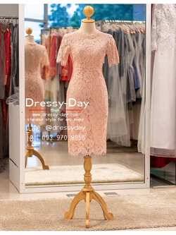 รหัส ชุดไปงานแต่งงาน : PK011A ชุดไปงานแต่งเรียบหรูดูแพง ใส่ออกงานเช้า กลางวัน ตอนกลางคืน คนอ้วน อวบ ใส่สวย หรู เรียบโก้ สำเนา