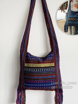 Size M ขายย่าม ย่าม ย่ามกะเหรี่ยง ย่ามชาวเขา กระเป๋าผ้านากา ขายย่ามกระเหรี่ยงทอมือ กระเป๋าฮิปปี้ กระเป๋าโบฮีเมียน กระเป๋าแนวๆ กระเป๋าแนวเซอร์ๆ ย่ามราคาถูก