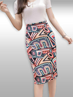 กระโปรงแฟชั่นลายสวยเก๋ มี 3ไซส รหัส2134