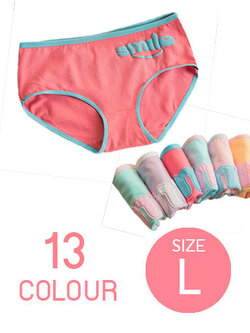 กางเกงชั้นในผู้หญิงใส่สบายมี 13สี รหัสA003-L