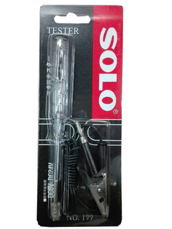 ไขควงทดสอบไฟฟ้ารถยนต์ No.199 SOLO 02-7374802-3