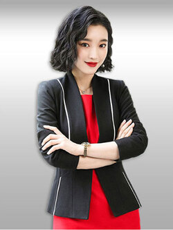 เสื้อสูทผู้หญิงสีดำสไตล์เรียบหรู มี 7 ไซส รหัส2247