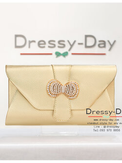 กระเป๋าออกงาน TE096: กระเป๋าออกงาน คลัช ถือไปงานแต่งกลางคืน กลางวัน สวย หรู ไฮโซ แบบดารา