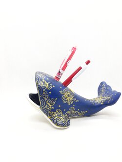 บรูด้าอ้าปาก เสียบดินสอปากกา Size M