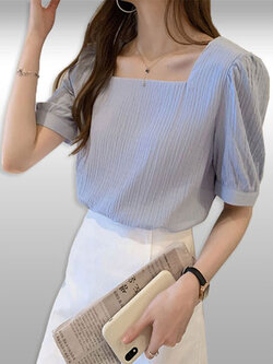 เสื้อแฟชั่นผู้หญิงแบบสวยหวาน มี2สี รหัส2292