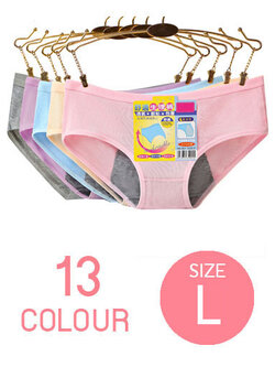 กางเกงชั้นในผู้หญิงใส่สบายมี 13สี รหัสA006-L