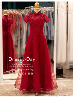 รหัส ชุดราตรียาว : PFL220 ชุดราตรียาว มินิมอล เจ้าสาว สวย หรู เรียบโก้ ปังเกินต้านกว่าดารา