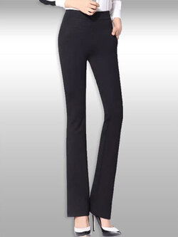 กางเกงแฟชั่นสีดำขายาว มี 7ไซส รหัส2232