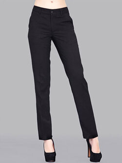 กางเกงสแล็คสีดำขายาวผู้หญิง มี 9 ไซส รหัส 2086