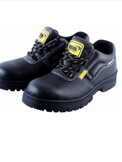 รองเท้าหัวเหล็ก Safety กันกระแทก (สีดำ) รุ่น PLS5 ราคา 590 บาท 02-7374802-3