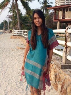 ชุดกะเหรี่ยง เสื้อกะเหรี่ยง ชุดชาวเขา เสื้อแม้ว เสื้อปกากะญอ เดรสกะเหรี่ยง เดรสแนวๆ เดรสเซอร์ อินดี้ ฮิปปี้ โบฮีเมียน ราคาถูก