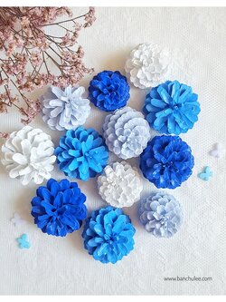 Painted Pine Cone ลูกสนธรรมชาติ ทาสีอะครีลิคสำหรับงานไม้