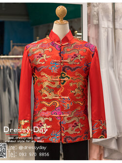 รหัส เสื้อจีนชาย : KPM009 เสื้อจีนชาย พร้อมส่ง ซื้อได้ที่ไหน -> แนะนำร้านเดรสซี่เดย์ www.dressy-dayนะคะ เสื้อจีนชาย คัตติ้งเนี๊ยบๆ พร้อมส่งเยอะสุดในไทย